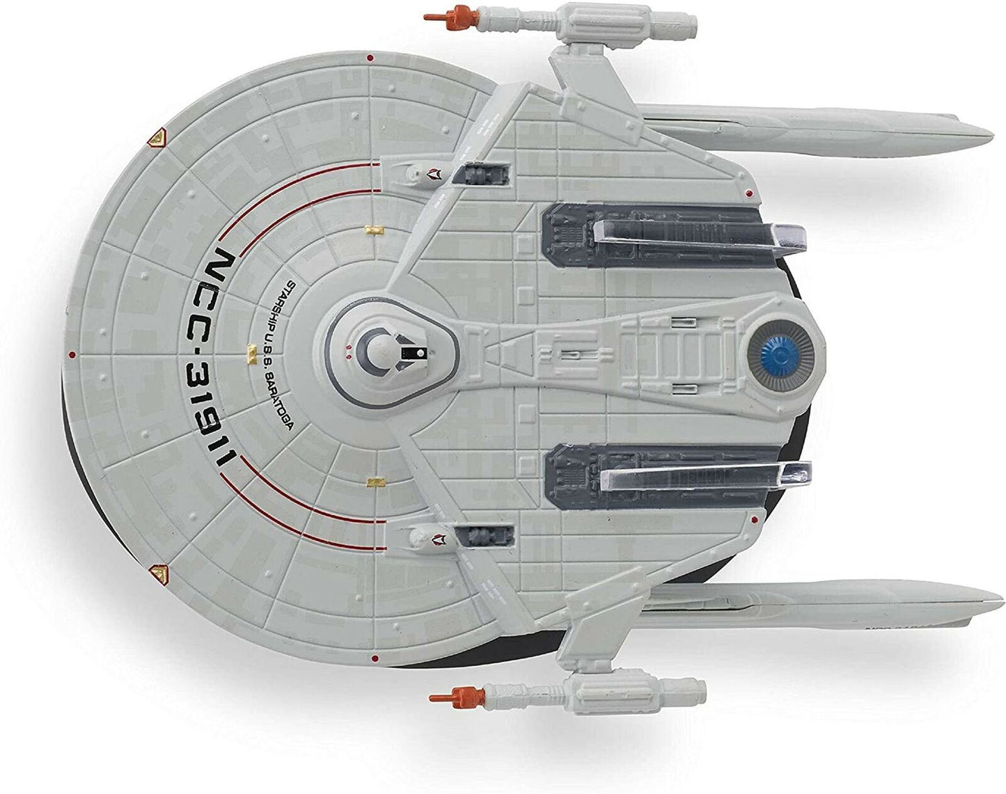 #91 U.S.S Saratoga NCC-31911 Die-Cast Model (Eaglemoss / Star Trek)