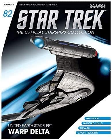 Eaglemoss Star Trek Warp Delta Model Diecast Ship STDC082