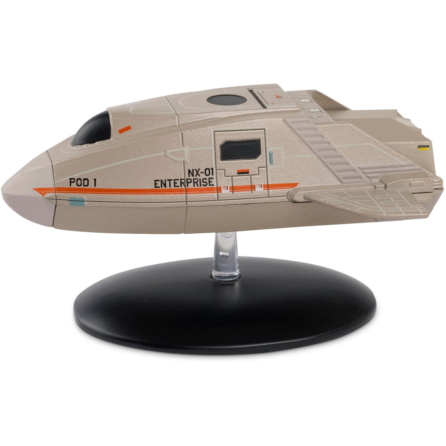 Shuttlecraft Set 2 (Executive Shuttle, Pod 1, 03 Hawking & 02 Aldrin) Model Die Cast Ships STDC705 (Eaglemoss / Star Trek)