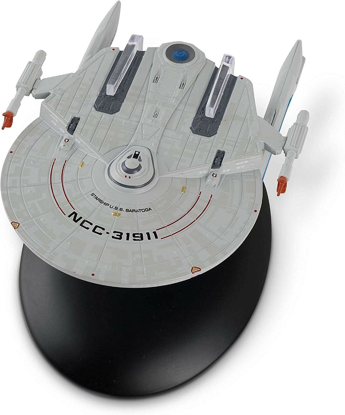 #91 U.S.S Saratoga NCC-31911 Die-Cast Model (Eaglemoss / Star Trek)