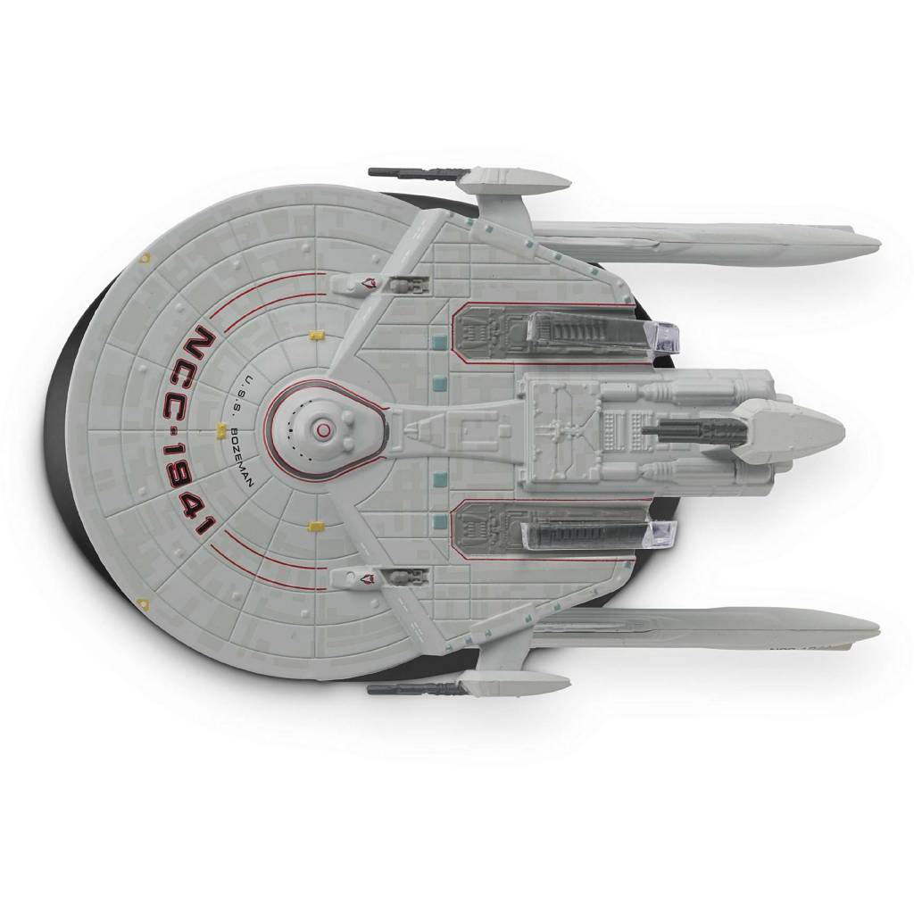 #120 U.S.S. Bozeman NCC-1941 (Soyuz Class) Model Diecast Ship (Eaglemoss / Star Trek)