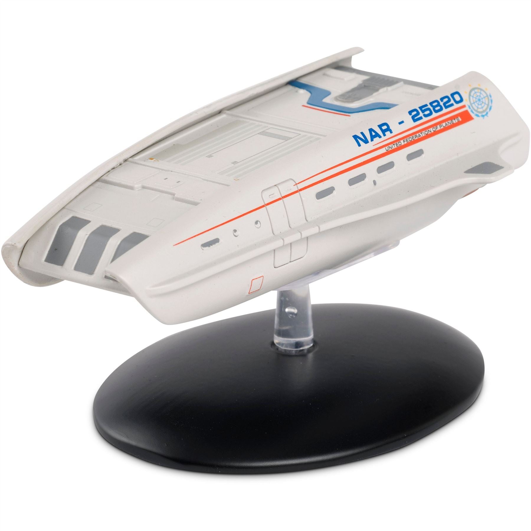 Shuttlecraft Set 2 (Executive Shuttle, Pod 1, 03 Hawking & 02 Aldrin) Model Die Cast Ships STDC705 (Eaglemoss / Star Trek)