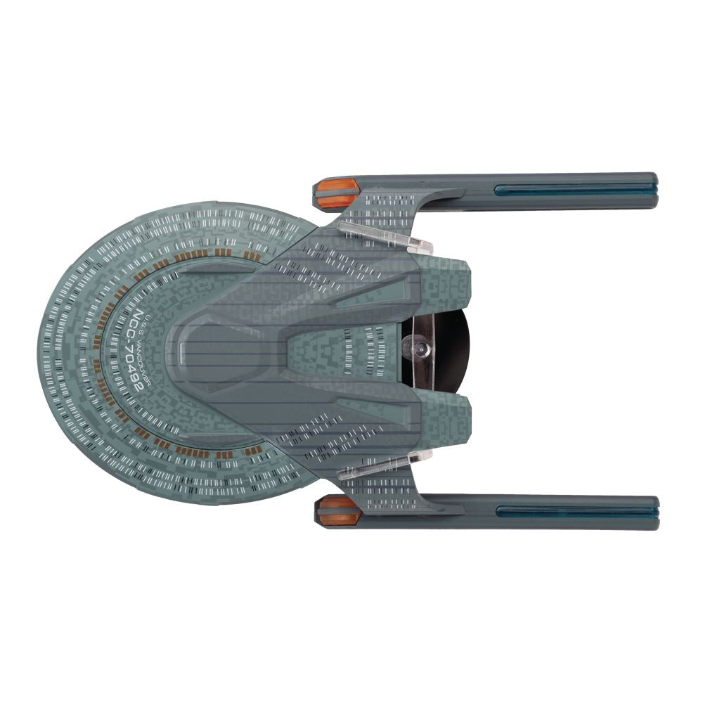 #02 U.S.S. Vancouver NCC-70492 Starship Ship Model Die Cast Starship STLEN602 Lower Decks (Eaglemoss / Star Trek)