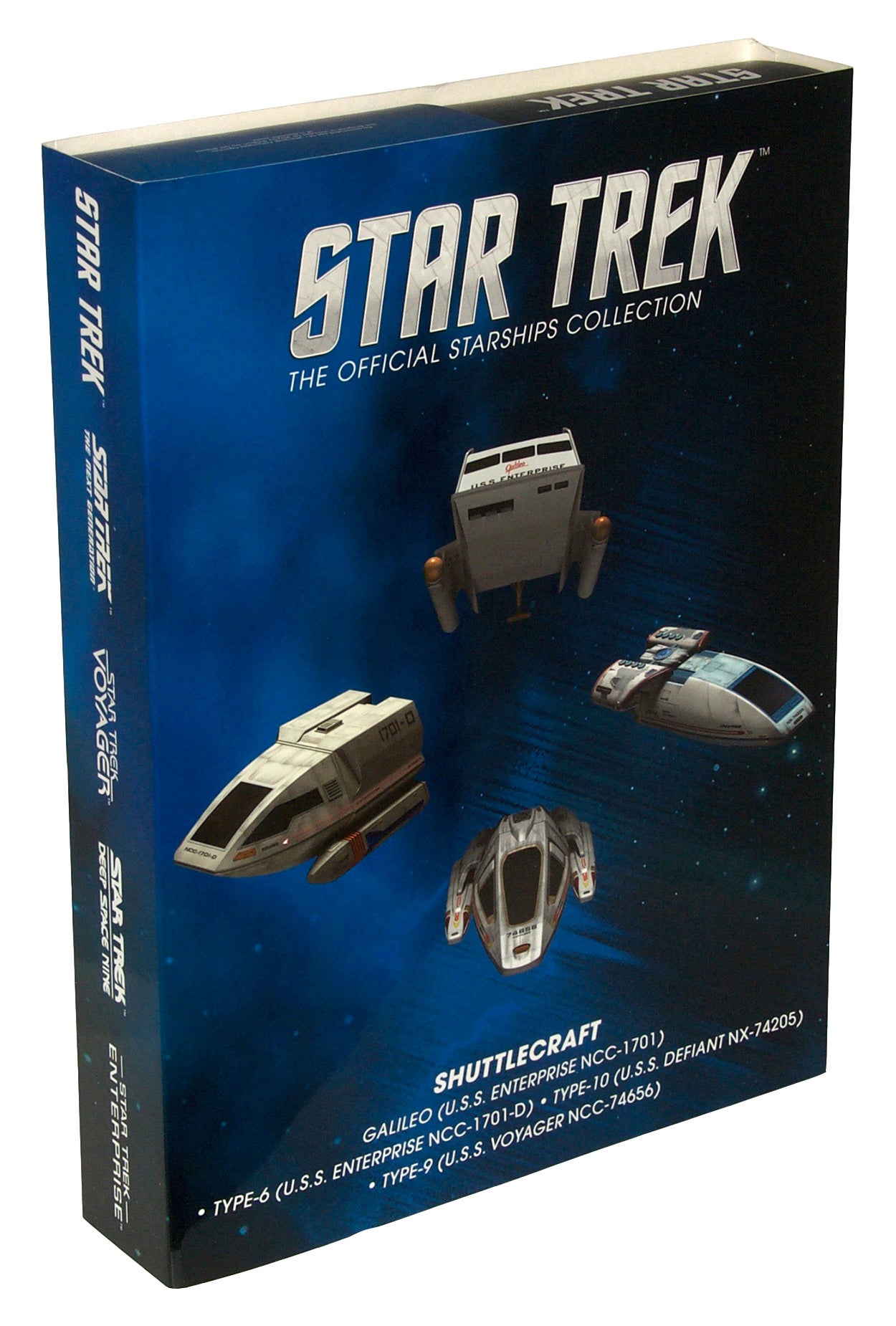 Shuttlecraft Set 1 (Galileo II & Goddard & Chaffee & Cochrane) Model Diecast Ship (Eaglemoss / Star Trek)