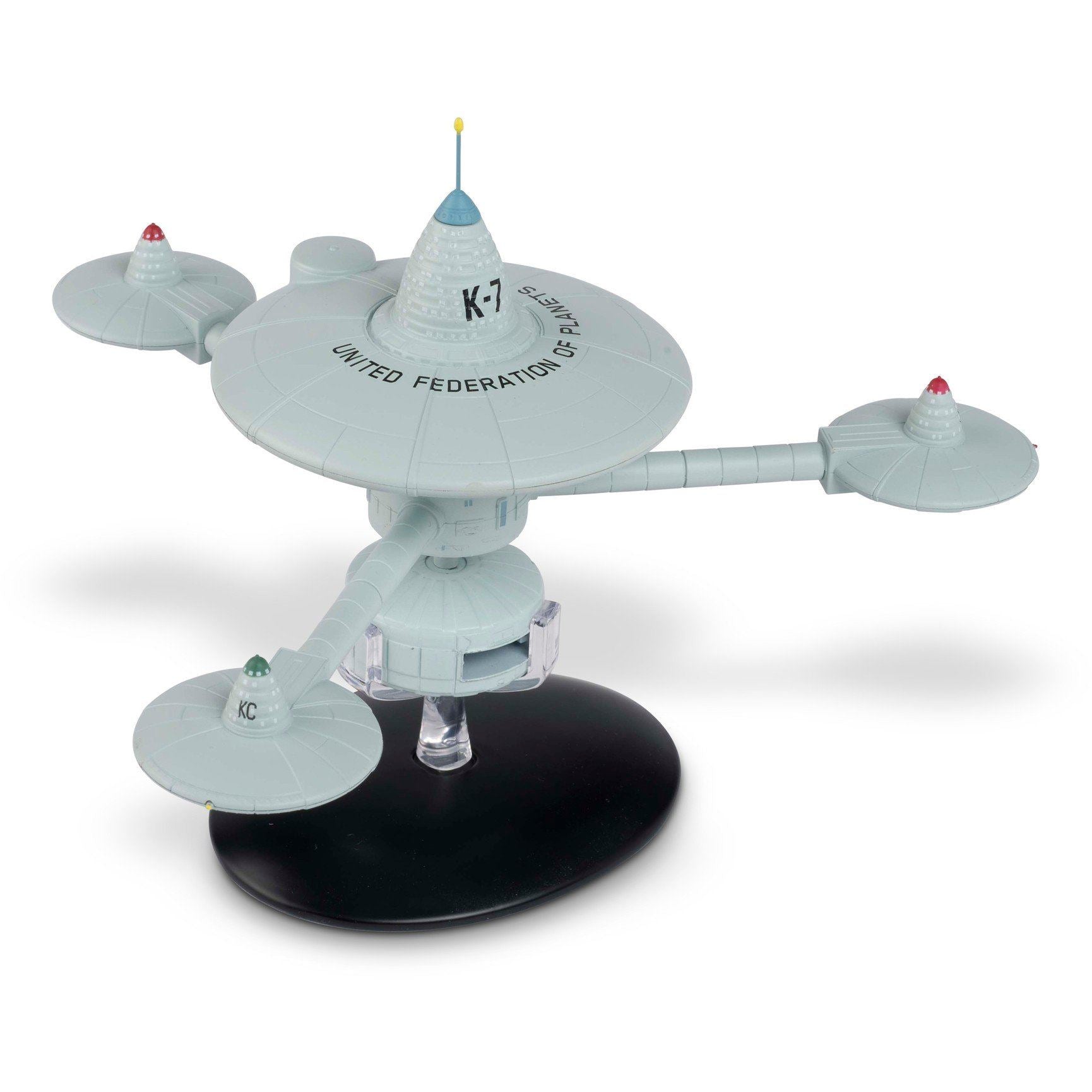 #10 Space Station K7 Model Die Cast Ship Eaglemoss Star Trek 