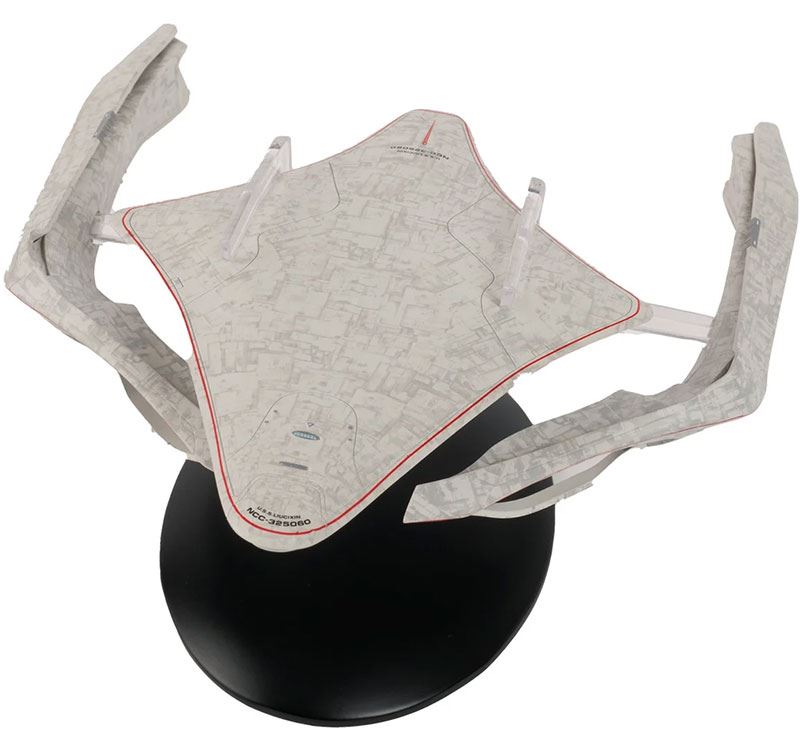 #15 U.S.S. Liu Cixin NCC-325060 (Mars-class) Discovery Model Diecast Ship (Eaglemoss / Star Trek)