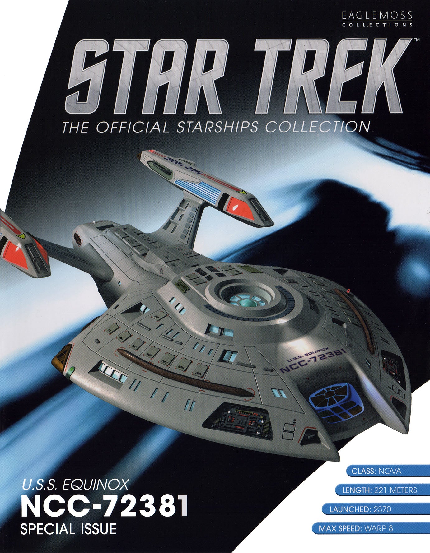 #27 U.S.S. Equinox NCC-72381 XL EDITION Model Diecast Ship (Eaglemoss / Star Trek)