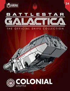 #24 Colonial Shuttle Figure (Battlestar Galactica: The Official Ships Collection Eaglemoss)